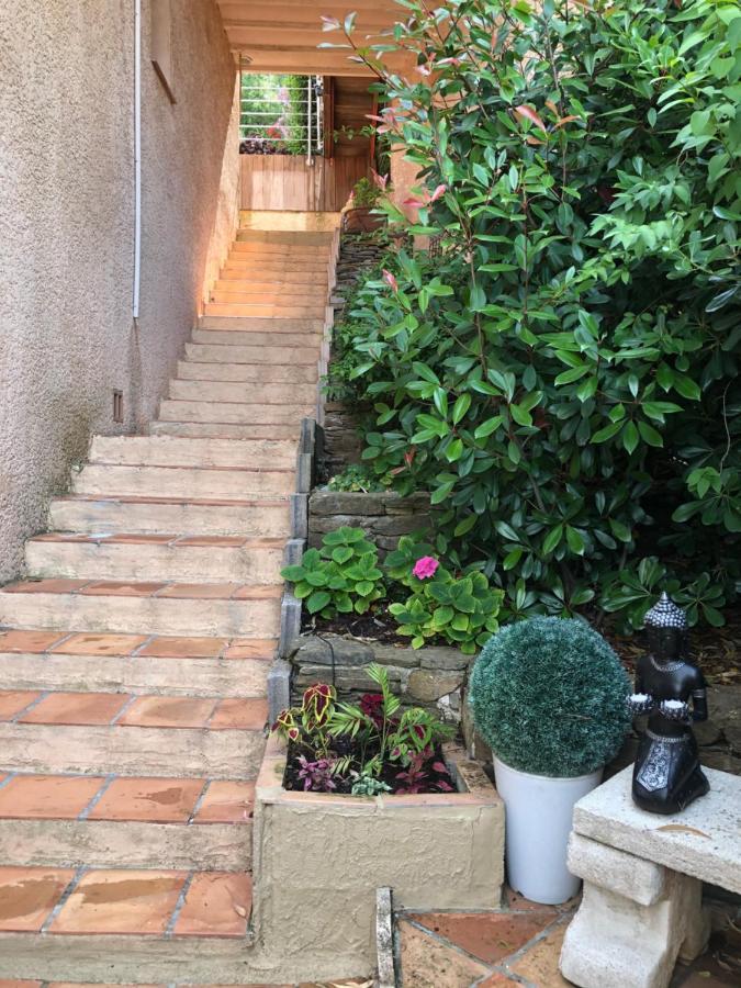 Logement Zen Sur La Colline Aux Mimosas 耶尔 外观 照片