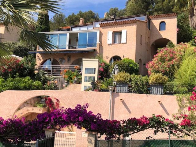 Logement Zen Sur La Colline Aux Mimosas 耶尔 外观 照片