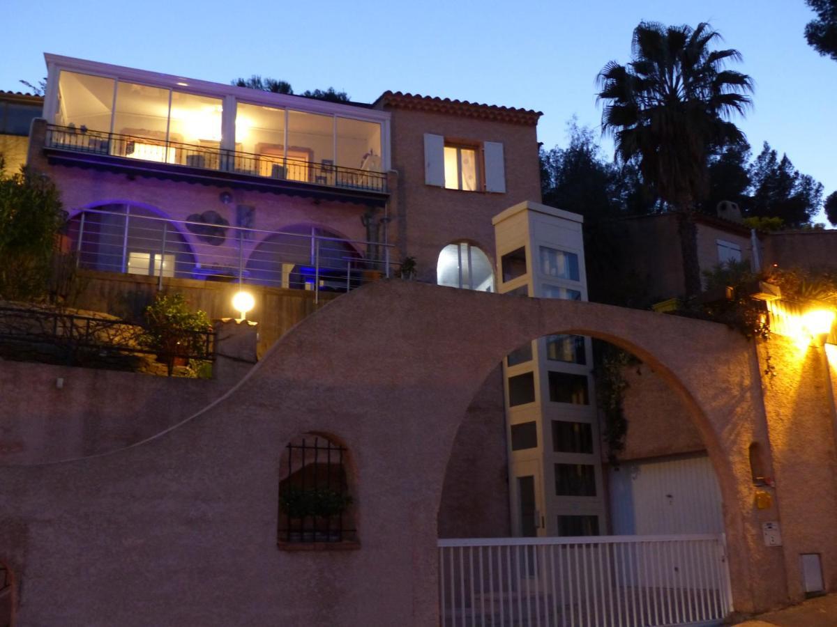 Logement Zen Sur La Colline Aux Mimosas 耶尔 外观 照片